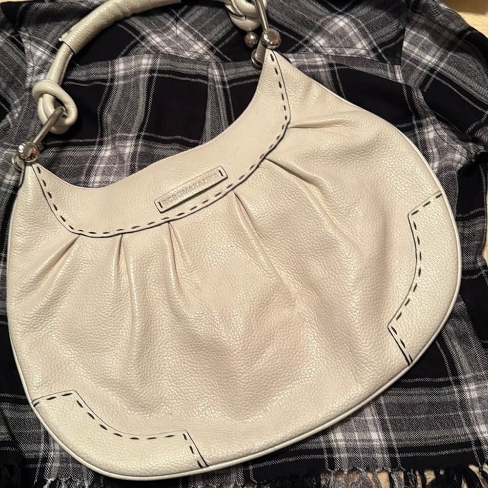 BCBG MAXARIA Cream Colored Handbag